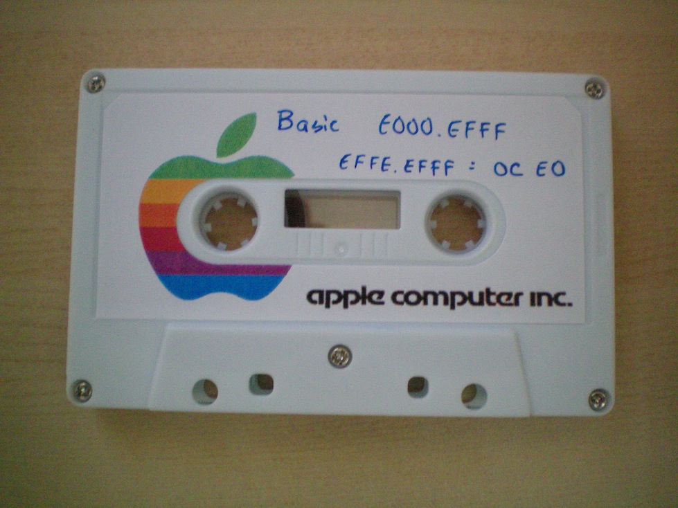 Apple 1 BASIC Cassette
